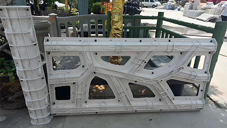 cement railing plastic mold