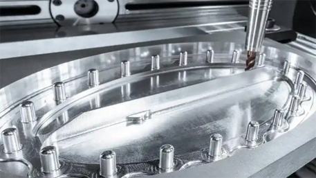 Large part machining