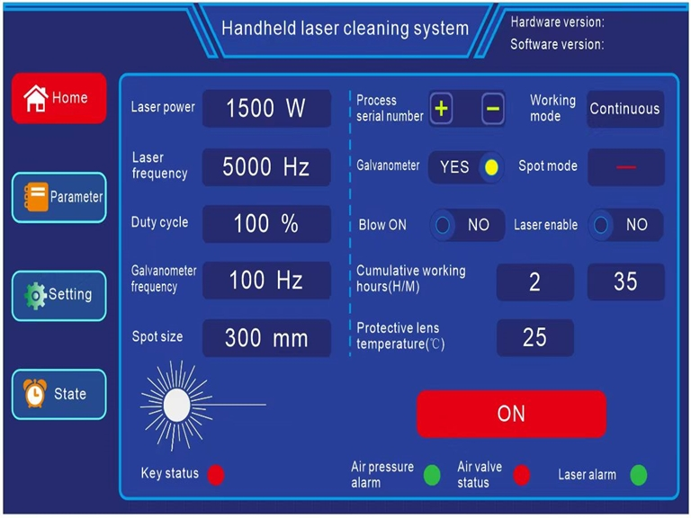 design industrial laser cleaning machine