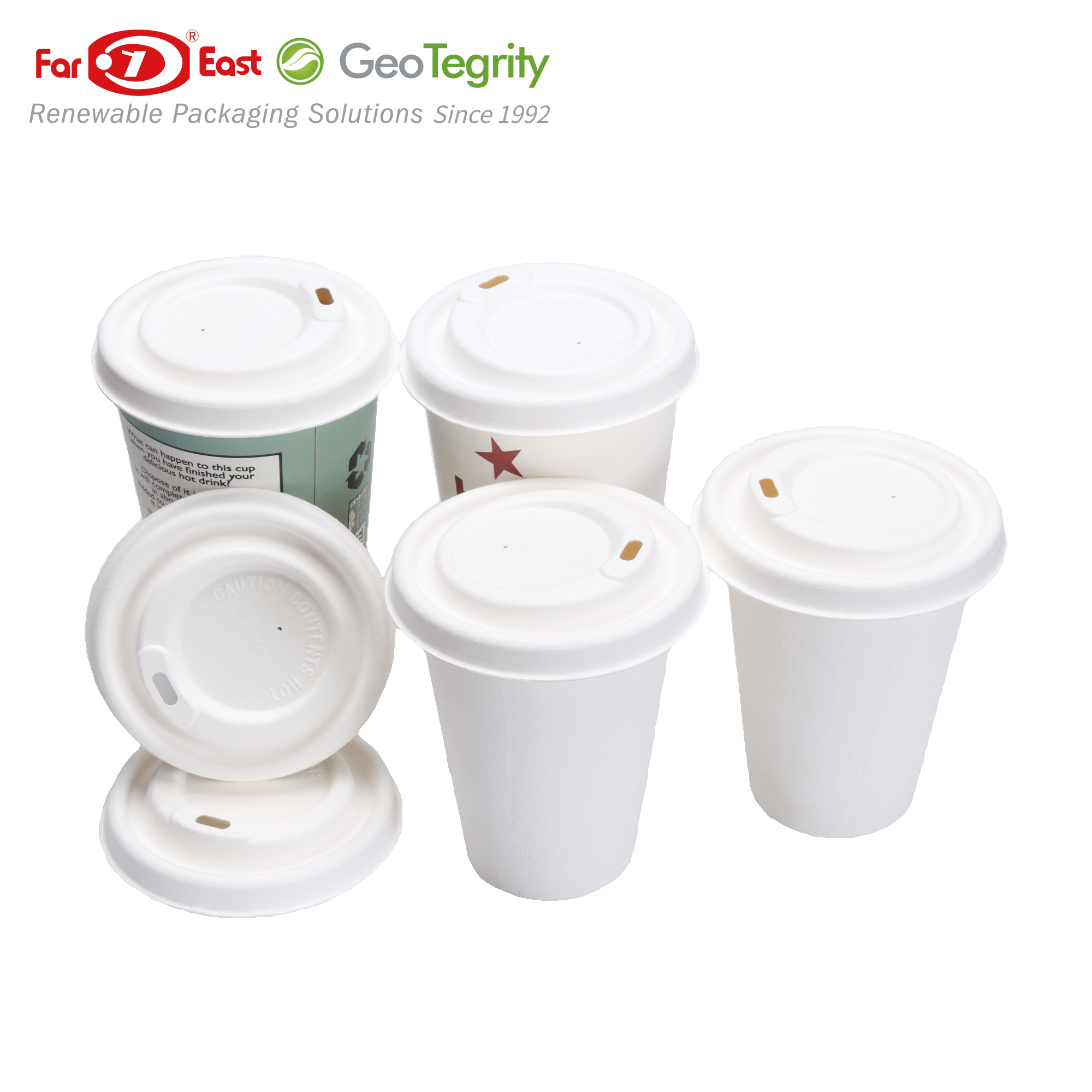 pulp molding cups & lids