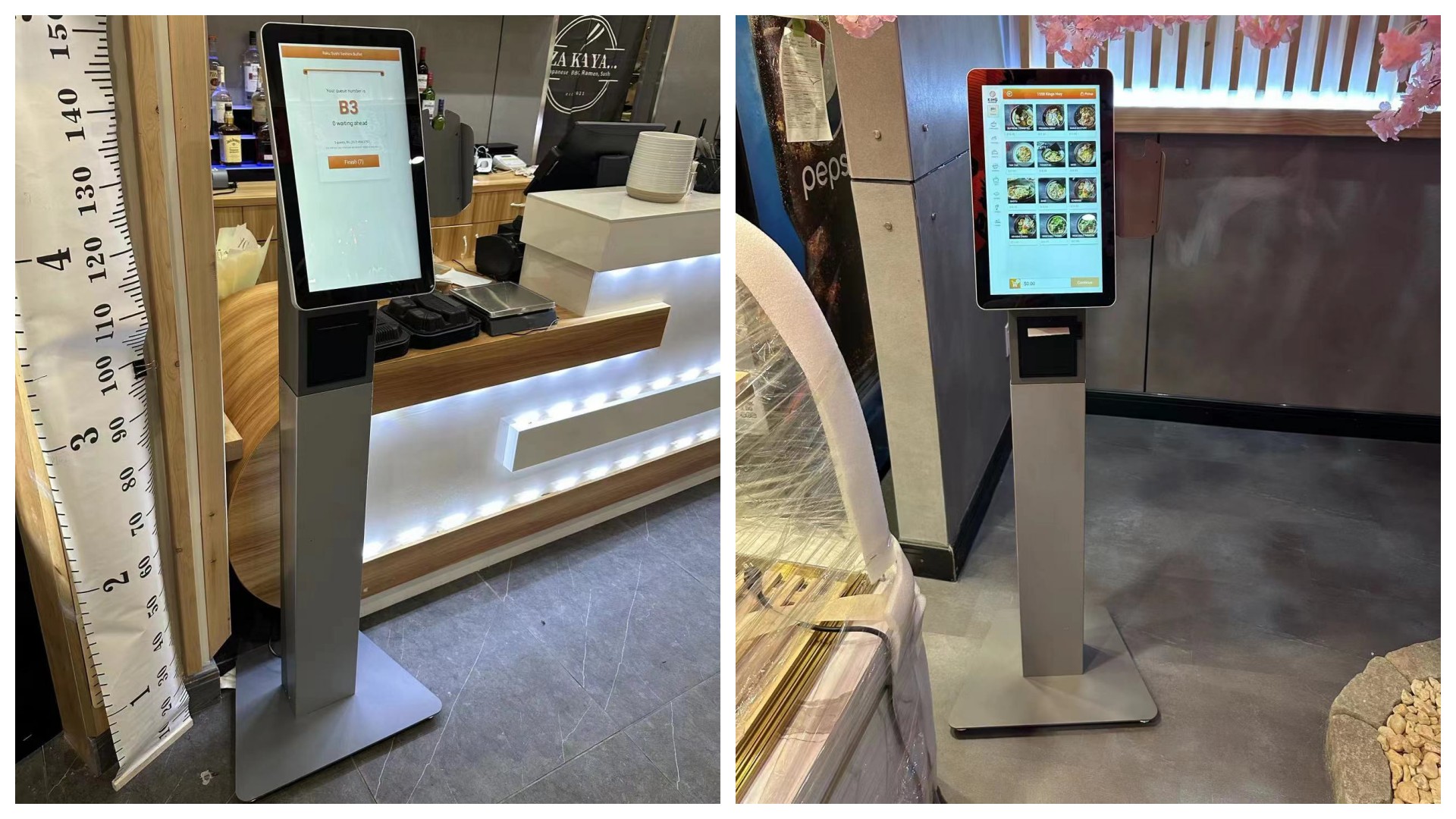 Touch Screen Self Service Kiosk Self Order Terminal/ Self Order ...