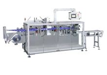 Horizontal four-side sealing automatic wet tissue packaging machine