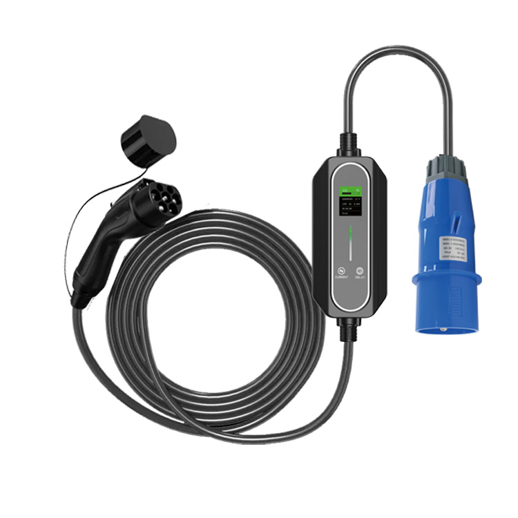 11kw 3 phase portable ev charger GB/T 20234 OEM ODM manufacturers ...