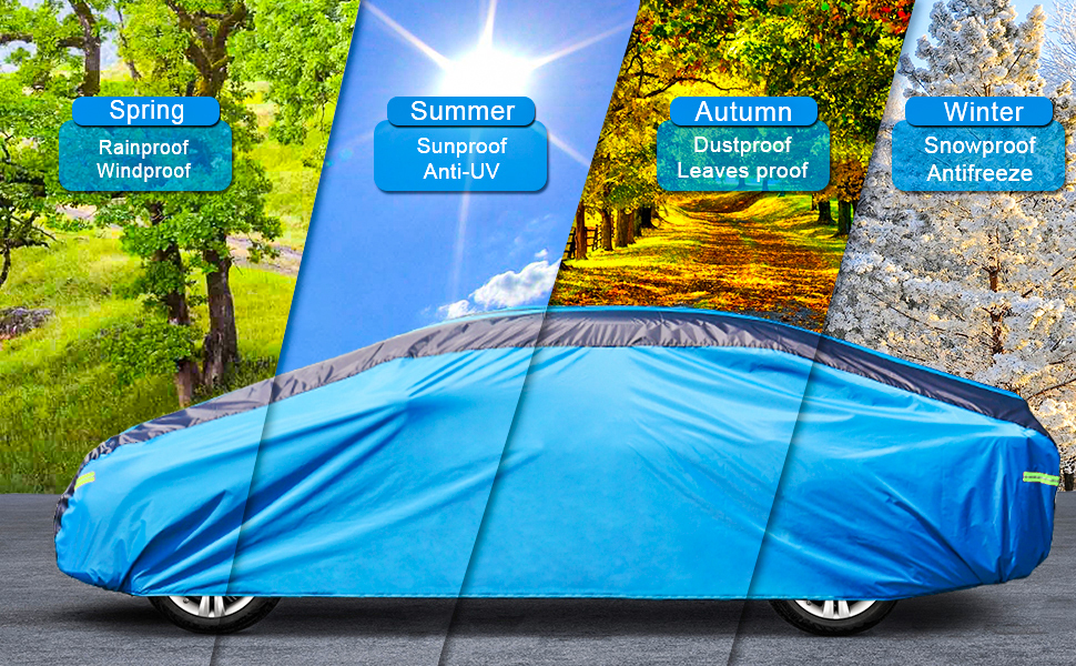 Cover Queen Outdoor Car Cover AllWeather Defense and Longevity
