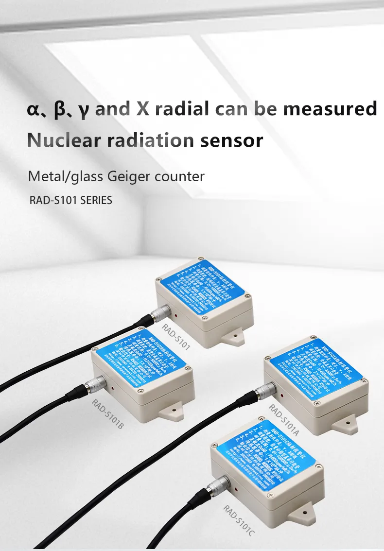 RAD-S101 geiger counter radiation detector Nuclear radiation sensor - Technical Support - 1