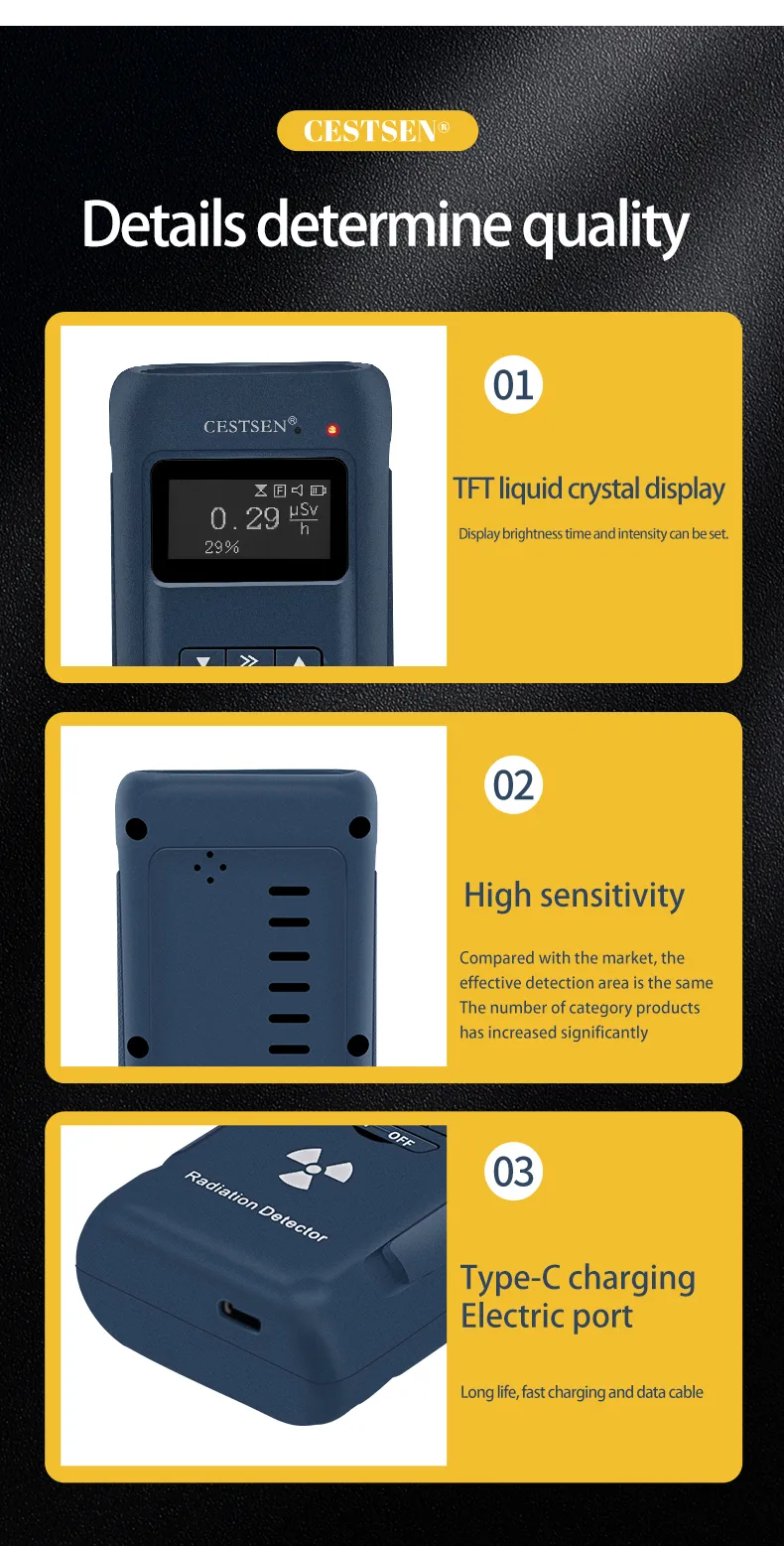 Personal radiation dose alarm device GM-300A/B/C - Technical Support - 17