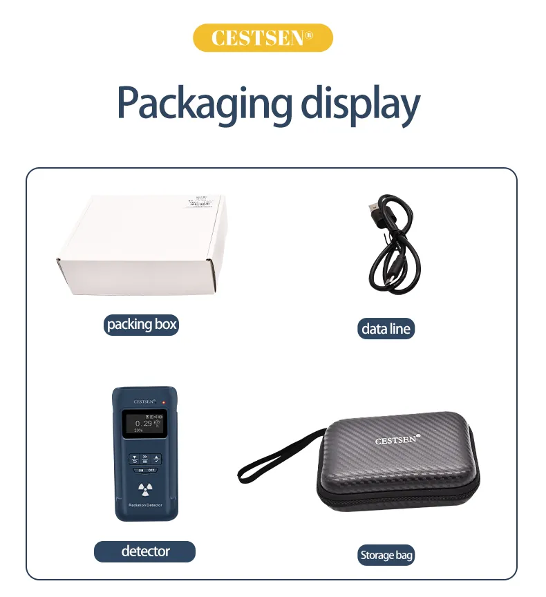 Personal radiation dose alarm device GM-300A/B/C - Technical Support - 18