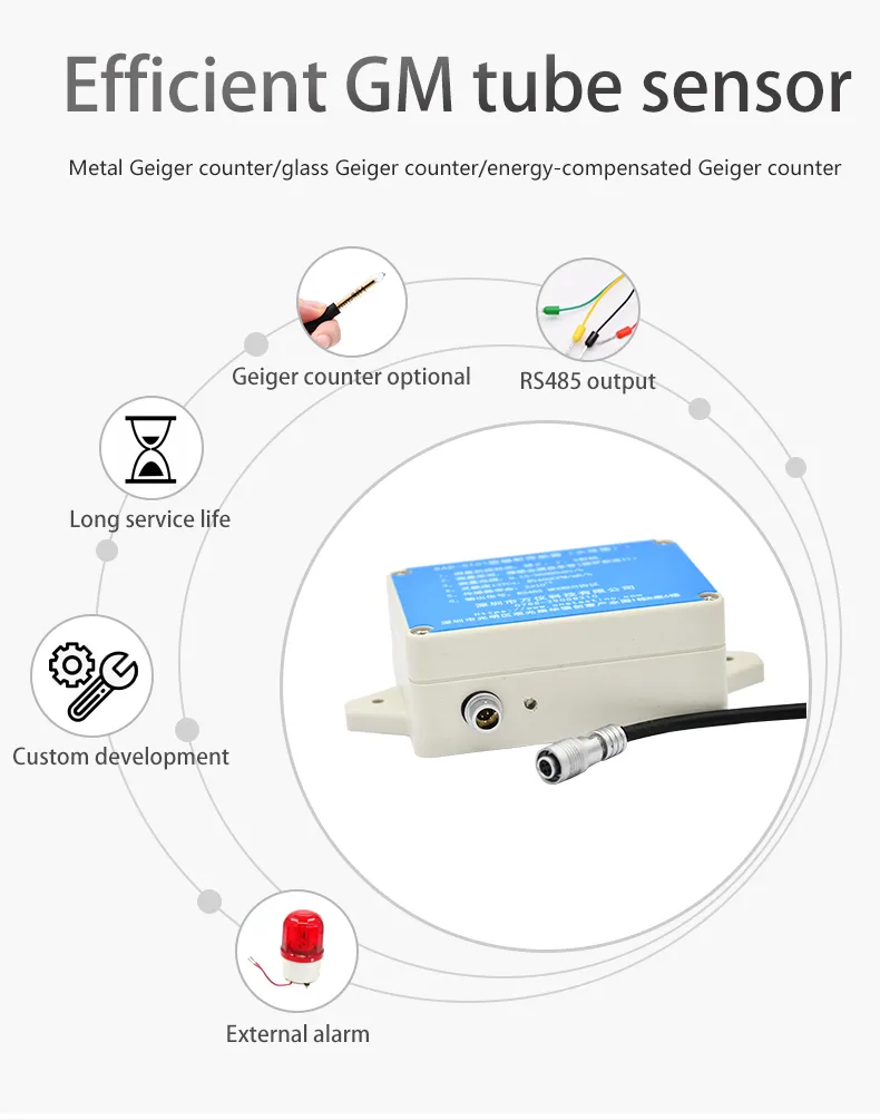 RAD-S101 geiger counter radiation detector Nuclear radiation sensor - Technical Support - 2