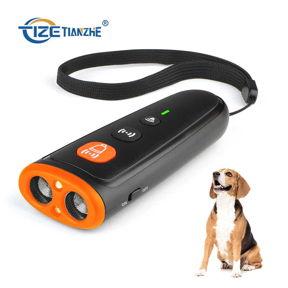 Ffe Tize TIZE Portable Handheld Ultrasonic Dog Bark Deterrent Anti-barking ...