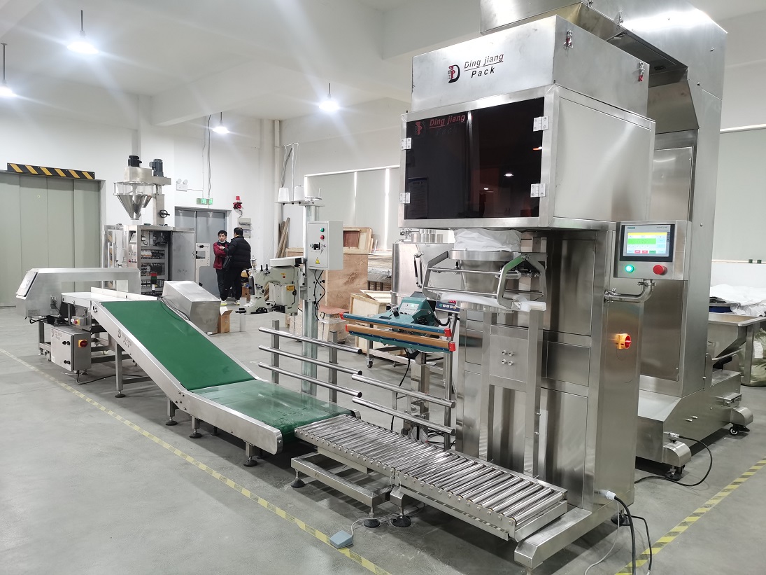 About Dingjiang DJZ25 525kg bread crumbs packing machine ready ship