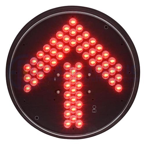 300mm Fresnel Lens Arrow Traffic Light Module