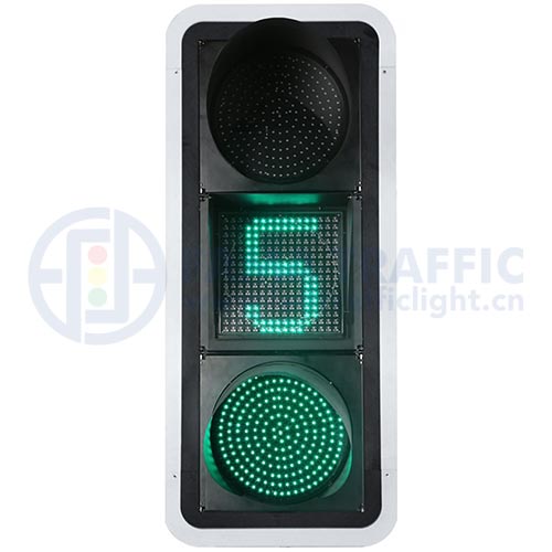 400mm LED Full Ball traffic Lights with Matrix countdown timer