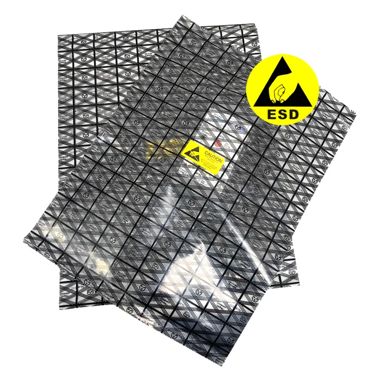 ESD Bags, Pack of 100 Anti-Static Bags, 15 x 20 cm, Shielding Bags, ESD