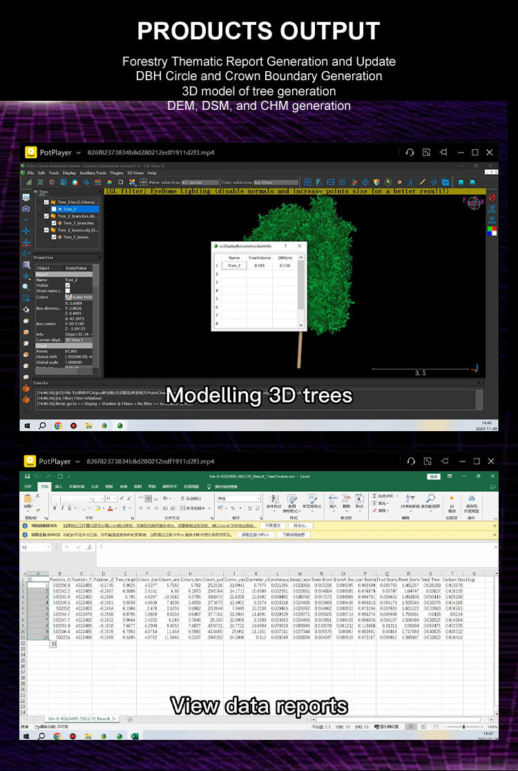 PCA-Forestry Point Cloud Data Processing and Analysis Software
