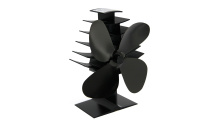 Heat Powered Wood Stove Fan Eco Friendly 4 Blades Fireplace Fan with Silent Operation (HL-700C)