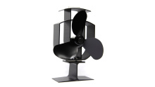 3 Blades Wood Stove Fan Hot Selling Fireplace Accessories for Wood/Log Burner/Fireplace (HL-500A1)