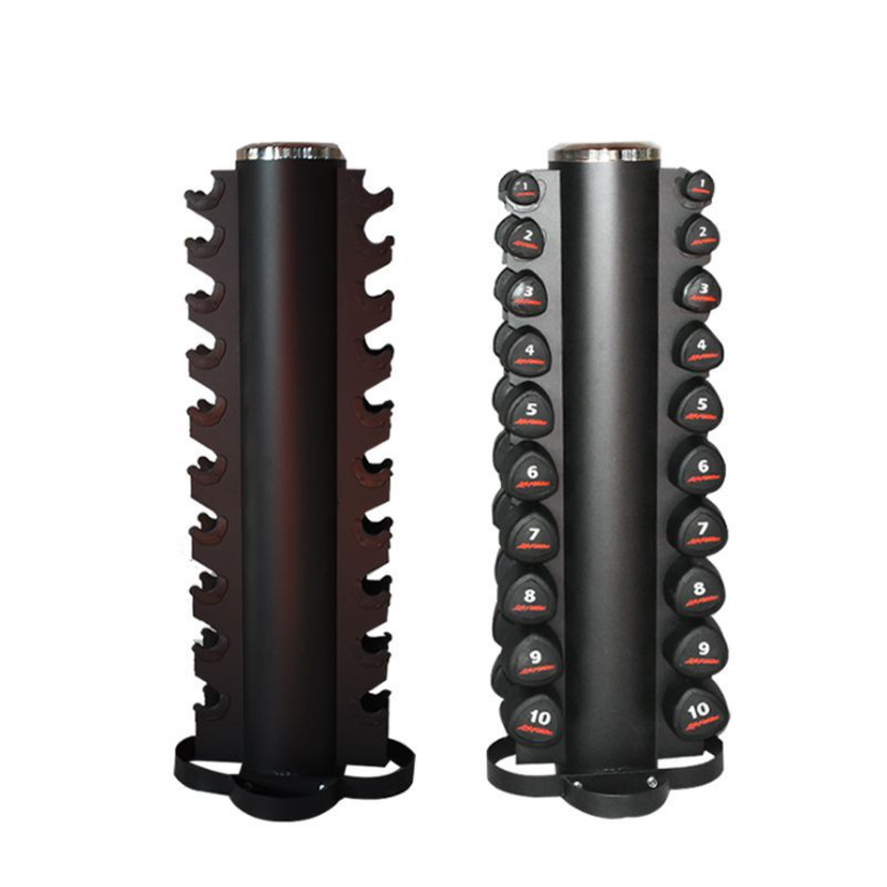 Ganas Gym Equipment 10 Pair Dumbbell Storage Tree KY-091R | Ganas