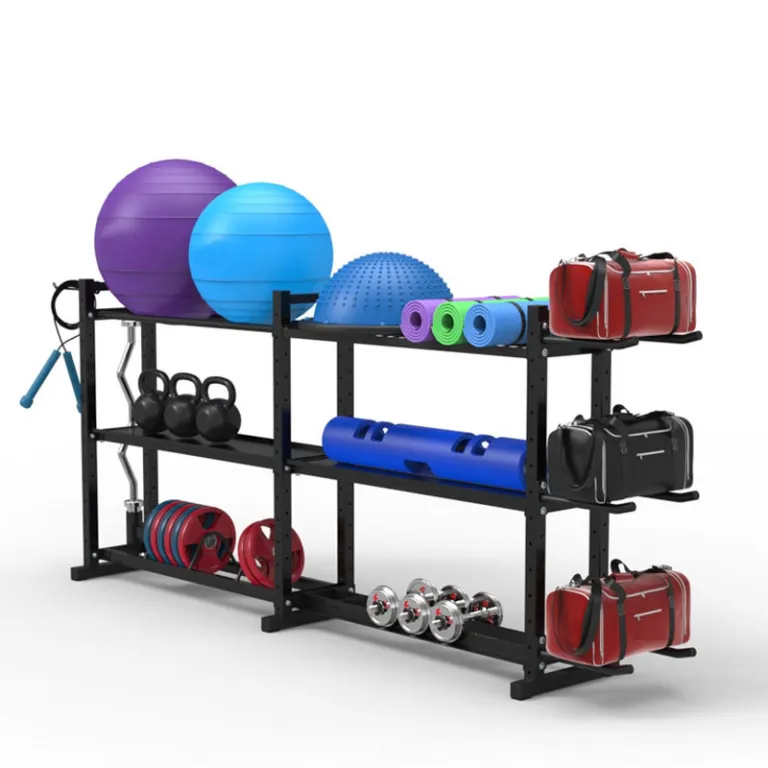 Soporte De Pared Para Pesas Rusas - Estante De Acero, Capacidad 100 Kg, Ahorra Espacio En Gimnasio En Casa - Dimensiones 17.5x15x6.5 Cm