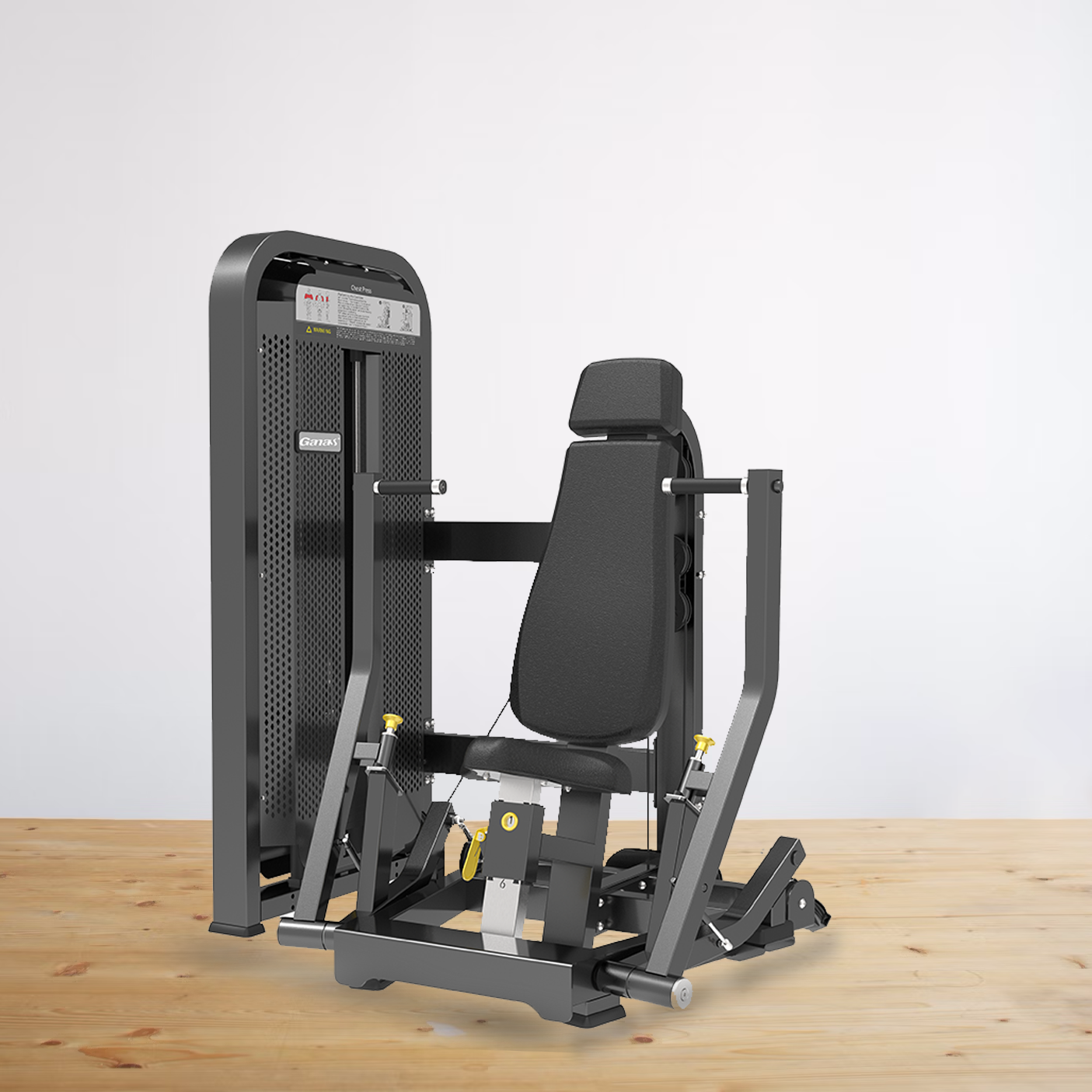 Gness Machine Ganas Gym Equipment Strength Machine Seated Chest Press MG-6720A | Ganas