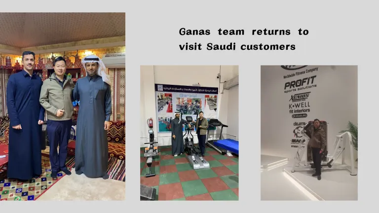 Ganas team visits customers in Saudi Arabia