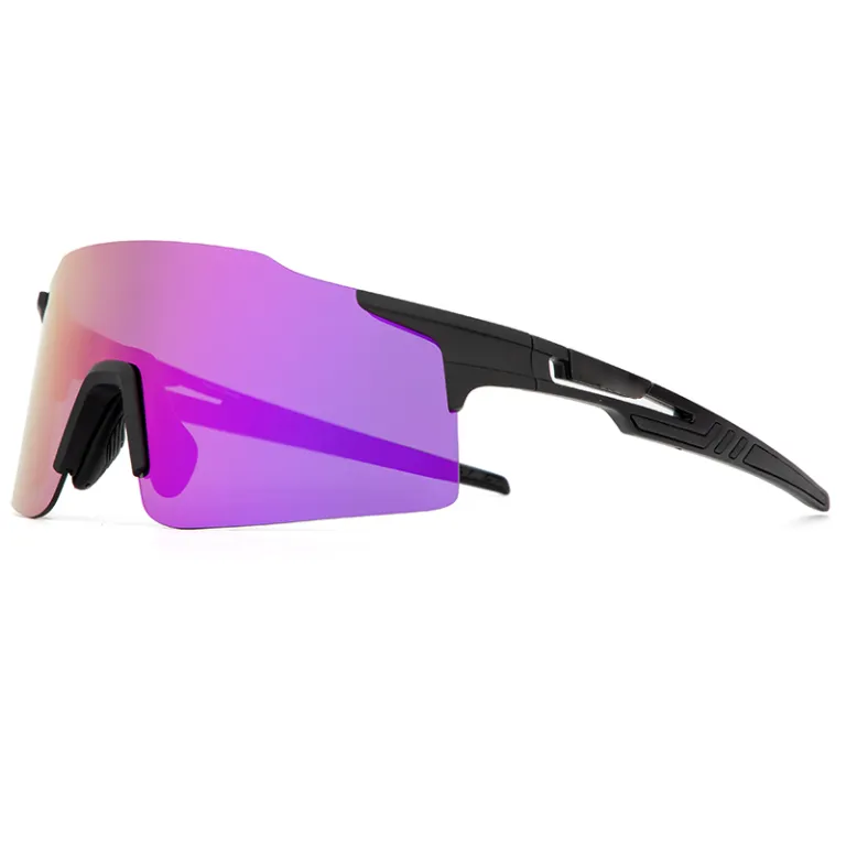 Occhiali Ciclismo Uomo Donna Occhiali Veloci Polarizzati UV400 Occhiali Running Bici MTB Occhiali da Sole Sportivi per Sport Motociclismo Corsa Sci Alpinismo Pesca Golf Rave all'aperto Arancione