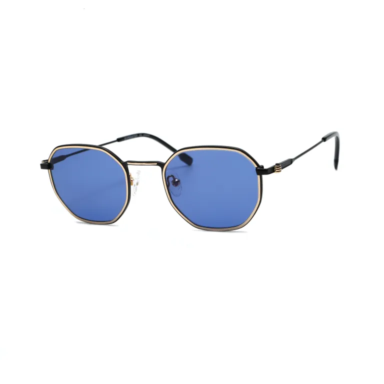 Retro Hexagon Shape Sunglasses for Women Trendy Polygon Sun  display picture 3