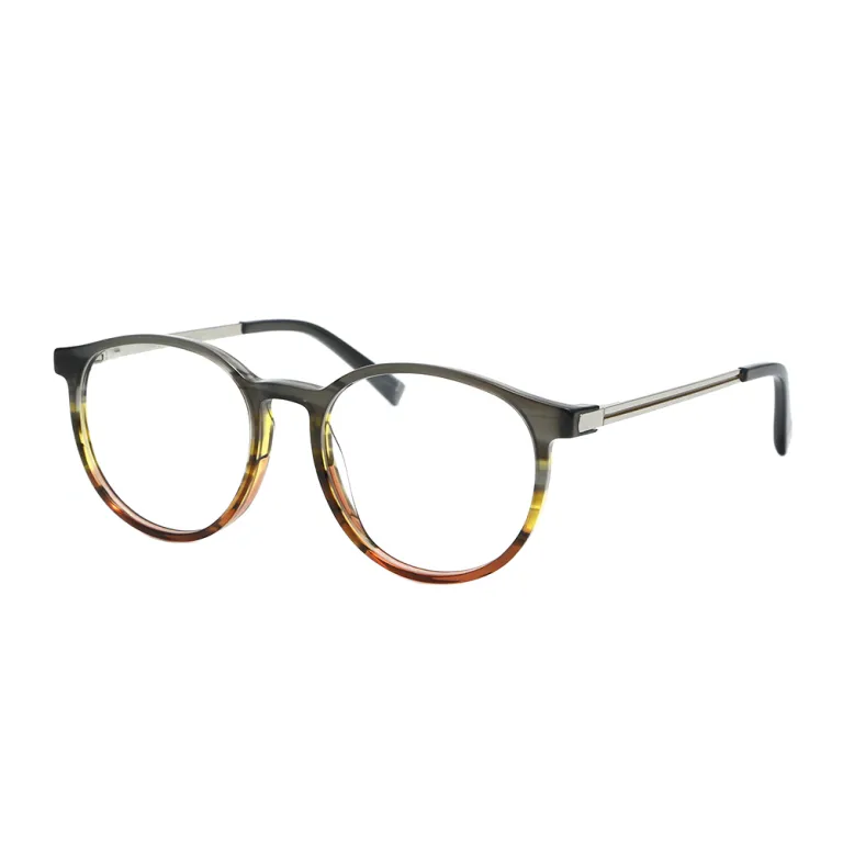 Oversize Thick Acetate Round Eyeglass Frames Men Women Unisex Glasses