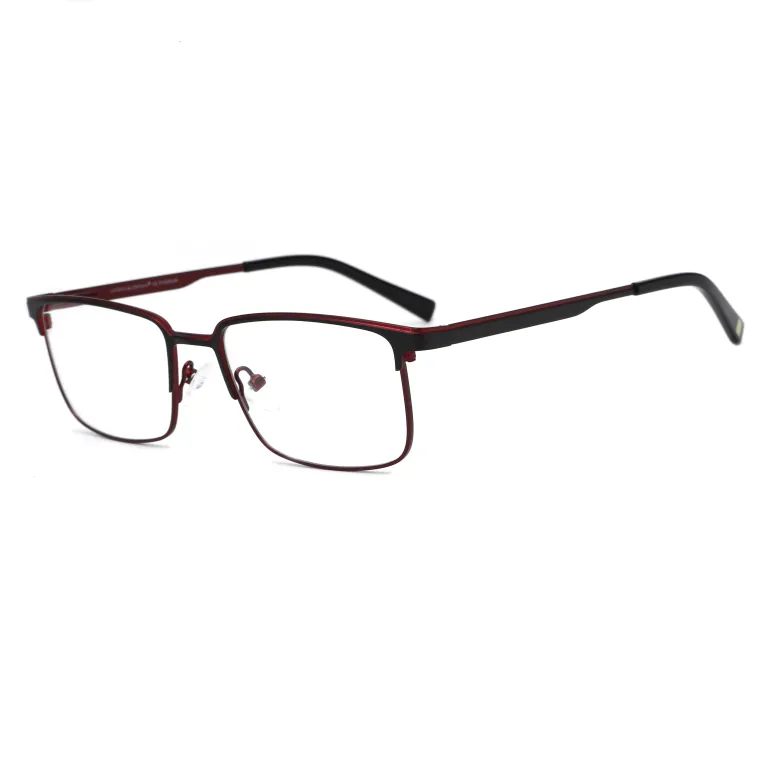 Occhiali Da Vista Finti FEISEDY Con Lenti Trasparenti - Montatura Quadrata Spessa Unisex, Multiple Colorazioni - Foto 5