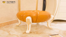 Classic outdoor leisure chairs 14k gold and solid wood brown James Bond