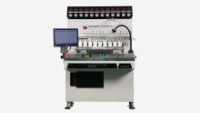 Weldo 12 colors PVC/Silicon label automatic dispenser machine