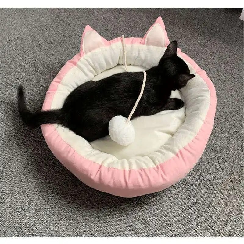 Pet Nest Cat Mat Cat Nest Autumn Dog Nest Cat Bed Pet Supplies plush