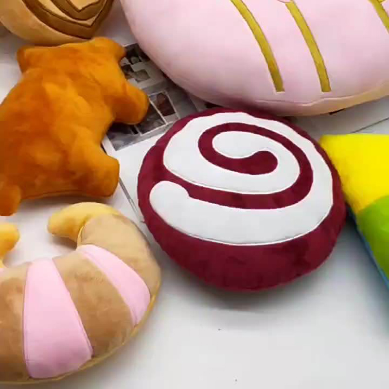 Custom Pan Dulce Plush Squeaky Pet Toy Plush Yortoob