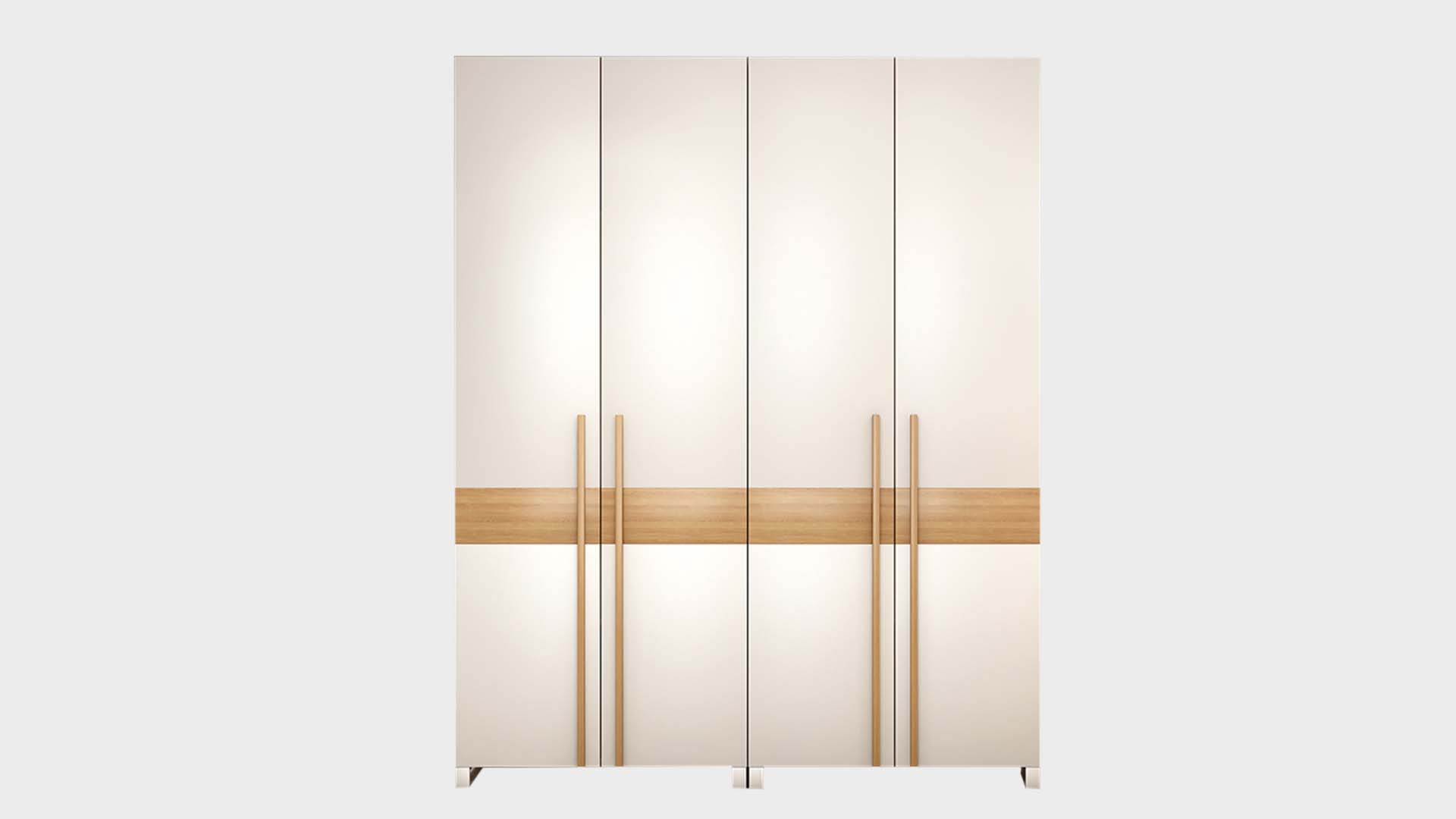 Nordic small apartment panel assembly wardrobe, economical combination wardrobe, simple modern sliding door, space-saving wardrobe
