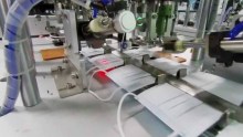 One to two high speed fully automatic mask machine
