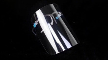 Protective face mask anti spray mask transparent plastic eye shield children's full face isolation screen cap