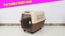 Pet trolley flight case