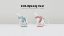 Vest-style dog leash