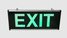 A model 153 double-sided emergency evacuation indicator light