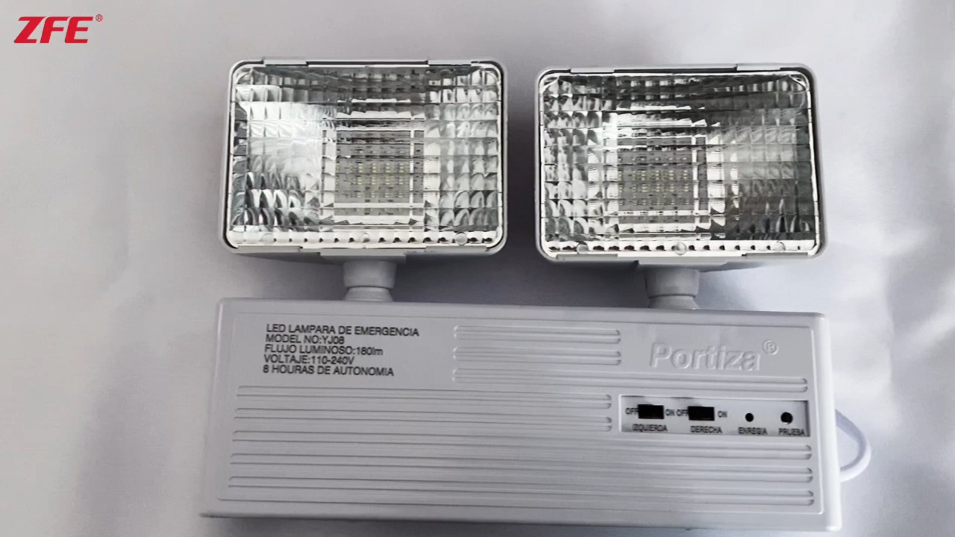 ZFE BestQuality SL-YJ08 llambat e urgjencës së fabrikës Llampat e urgjencës me dy pika