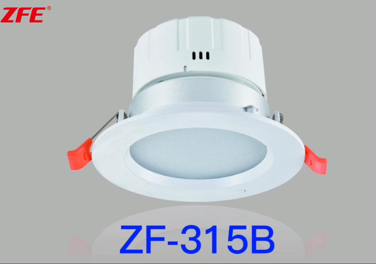 ZFE Emergency downlight ZF-315B 2021 Lag luam wholesale nrog tus nqi zoo