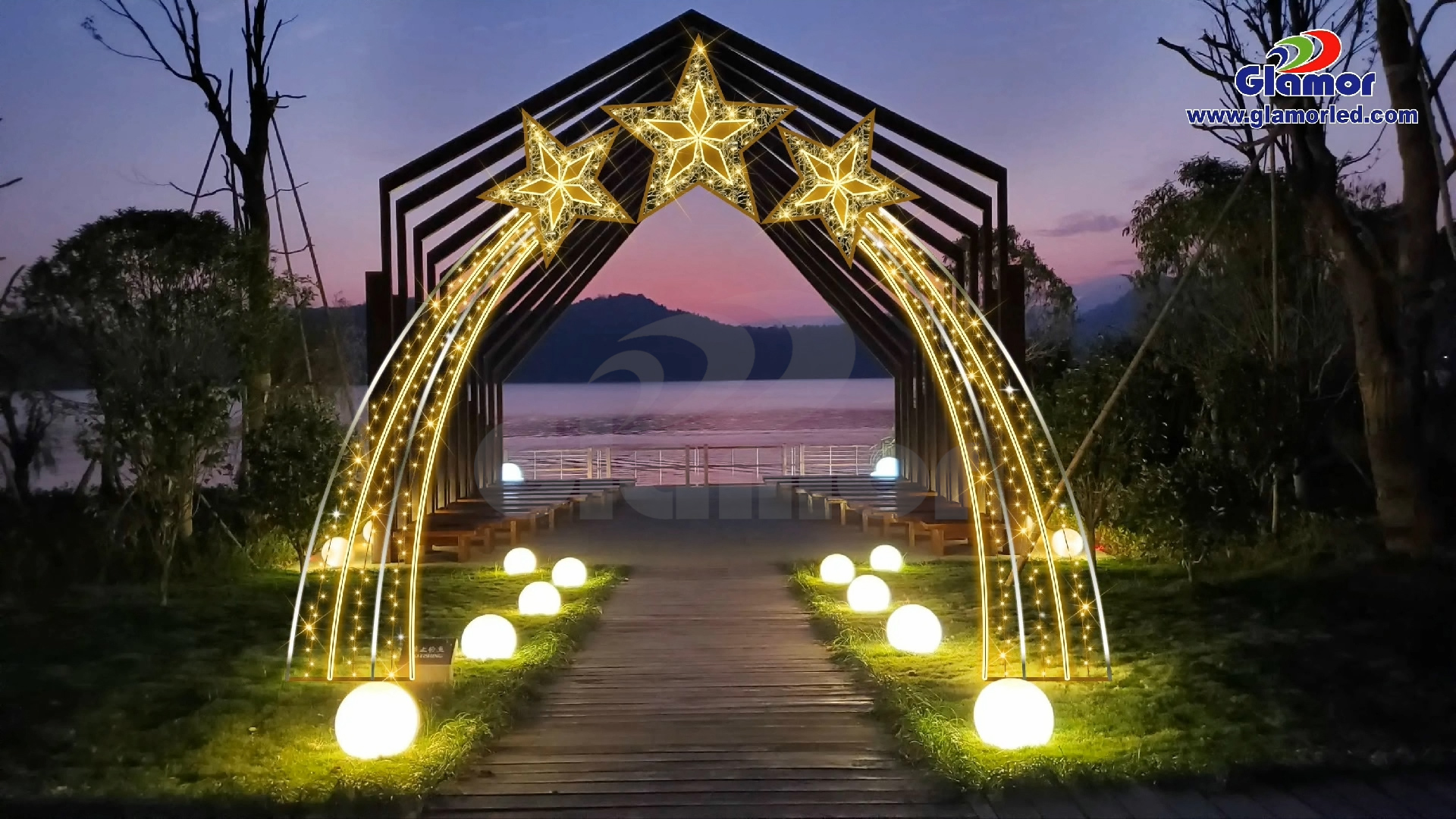 Arch Led Motif Christmas Lights Outdoor Christmas Motifs Lights