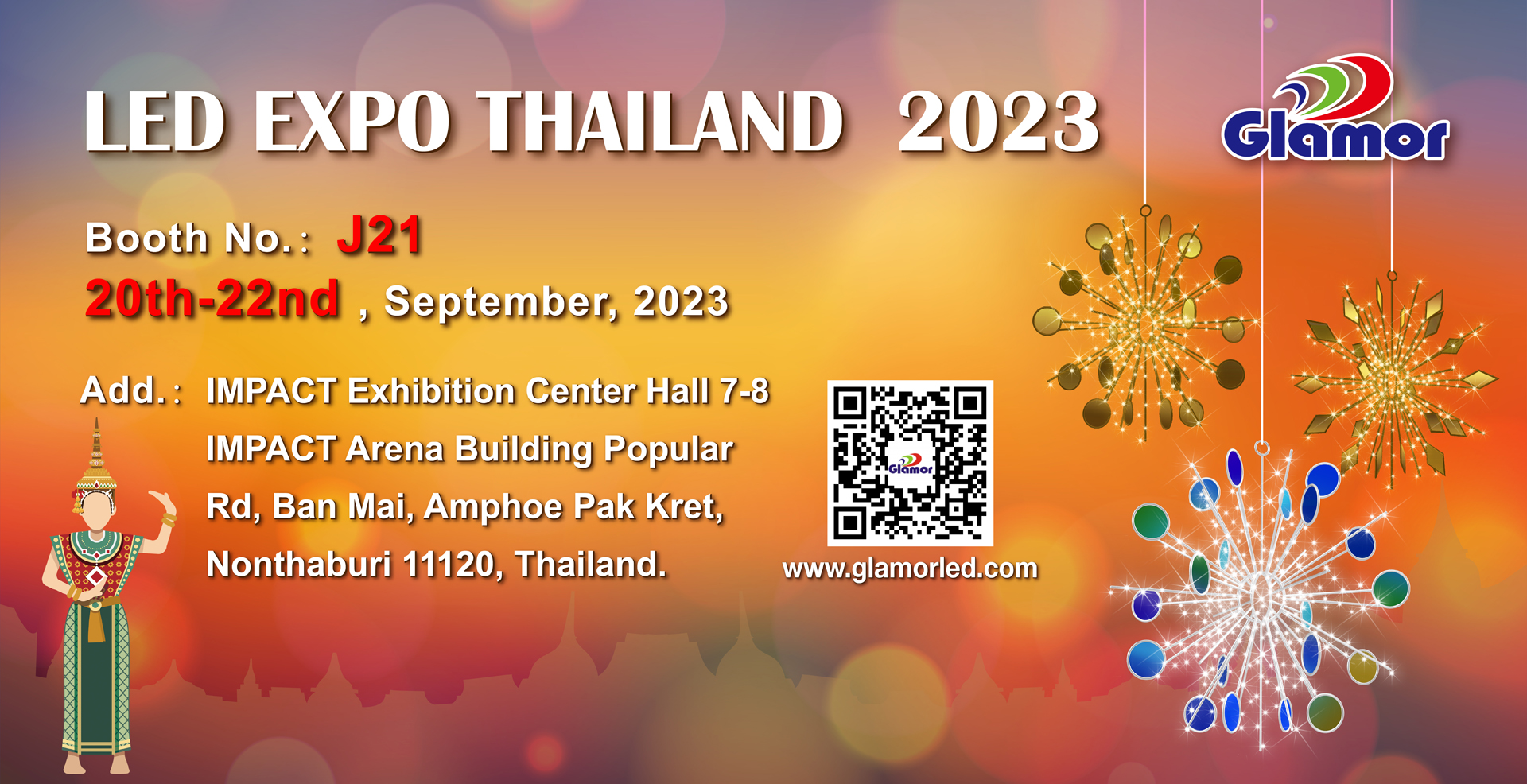 INVITATION FOR EXPO THAILAND GLAMOR