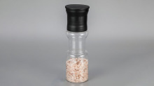 Wholesale bottle Plastic Spice Pepper Grinder / Salt And Pepper Mill