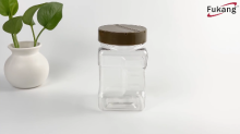Is Fearr F-350E 350ml Plaisteacha Plaisteacha Spice Coimeádán Seasoning Buidéal le Praghas Double Barr Praghas Monarcha - Fukang