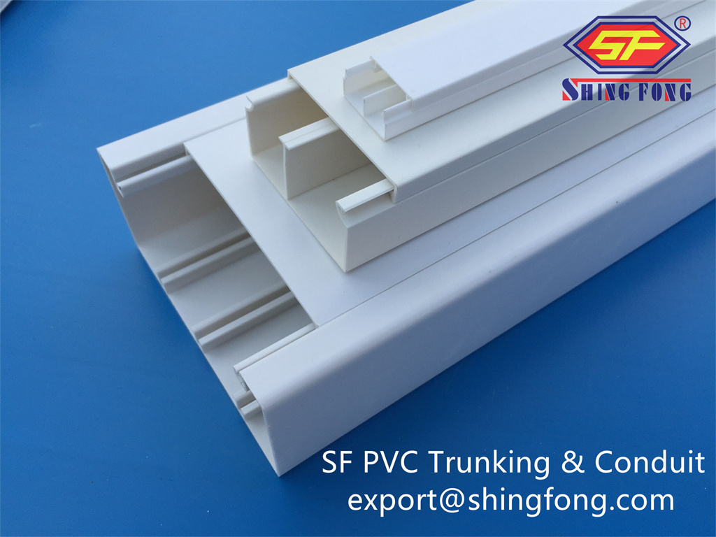 Professionele vervaardiger PVC-kompartement Trunking China Verskaffer Shingfong SF