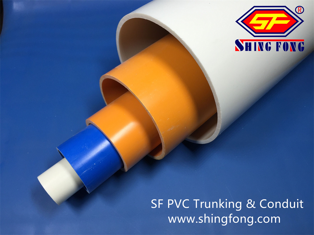 20mm Diameter PVC Pipe 180 Degree PVC Tube PVC Cable Conduit Wire Pipe