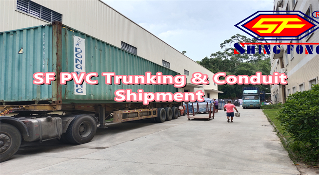 China SF PVC Conduit loading shipment manufacturers - Shingfong