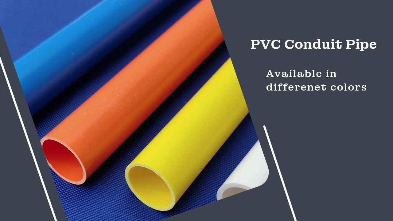 PVC Conduit Pipe.Available in .differenet colors.