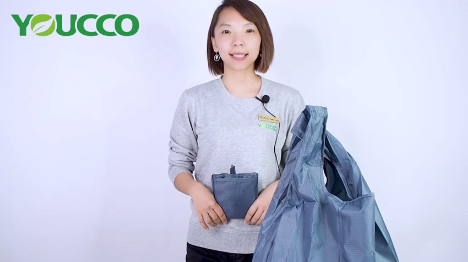Groothandel aangepaste lage MOQ bedrukte herbruikbare boodschappentassen met logo 210205 withgoodprice-YOUCCO