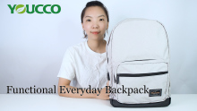 China Designer laptop daypack backpack for travel, daily, school manufacturers - YOUCCO